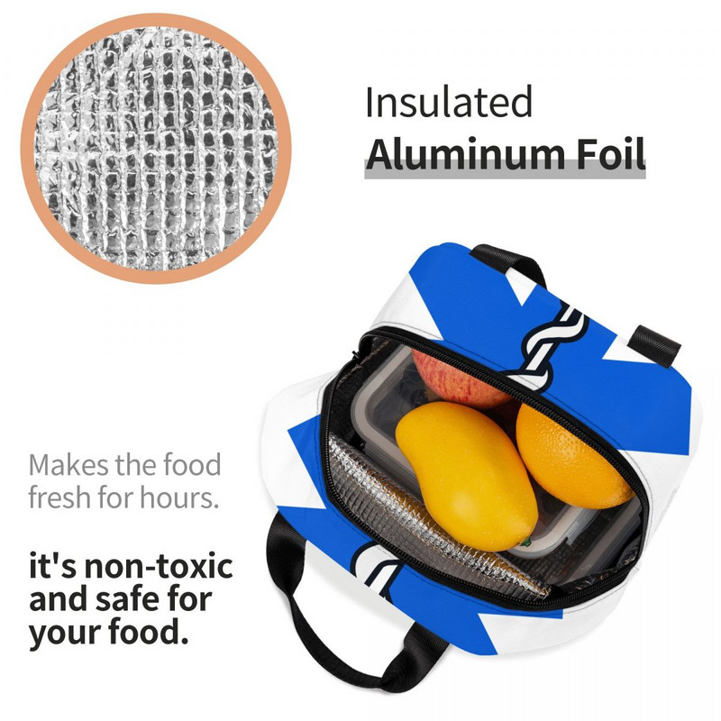 Emt Star Of Life Izolēti pusdienu maisiņi Sieviešu feldšeris Ārsts Ātrā palīdzība Atjaunojams termiskais dzesētājs Bento Box Kids School Children