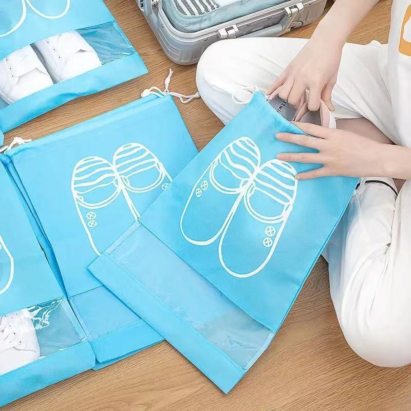 Vreće za konopac Torba za pohranu cipela Organizator Organizator Putna prijenosna torba od netkanog materijala Vodootporna odjeća Klasificirani džep za vješanje