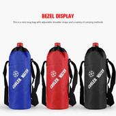 Oksfordas karstā ūdens pudeles termiskais maisiņš viena pleca stikla krūzes aizsargapvalki Izturīgs pārnēsājams tējkannas vāciņš kempinga piknikam