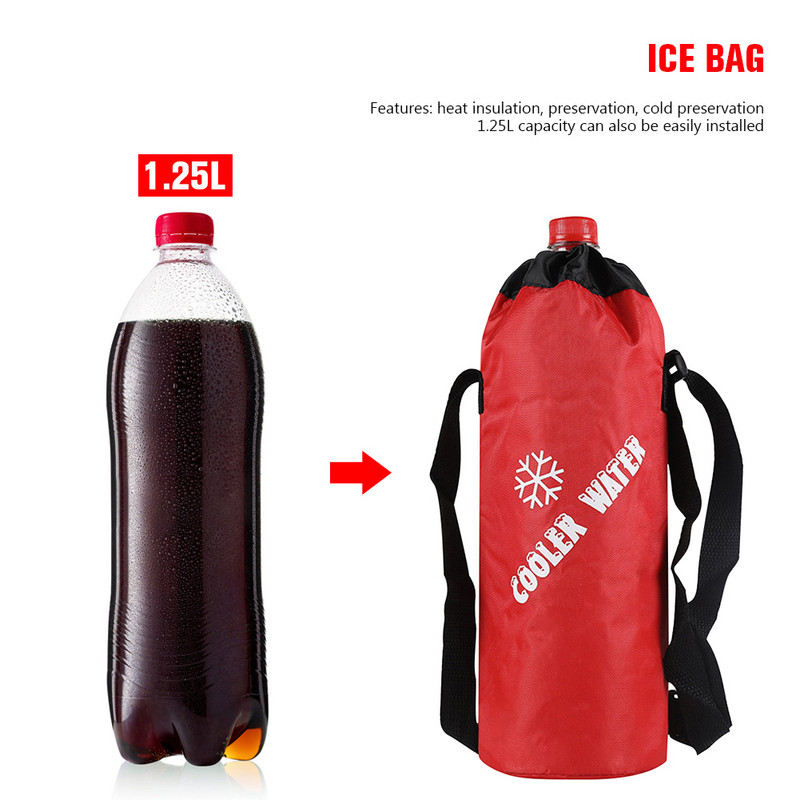 Oksfordas karstā ūdens pudeles termiskais maisiņš viena pleca stikla krūzes aizsargapvalki Izturīgs pārnēsājams tējkannas vāciņš kempinga piknikam