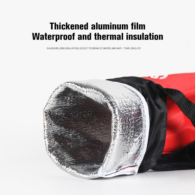 Oksfordas karstā ūdens pudeles termiskais maisiņš viena pleca stikla krūzes aizsargapvalki Izturīgs pārnēsājams tējkannas vāciņš kempinga piknikam