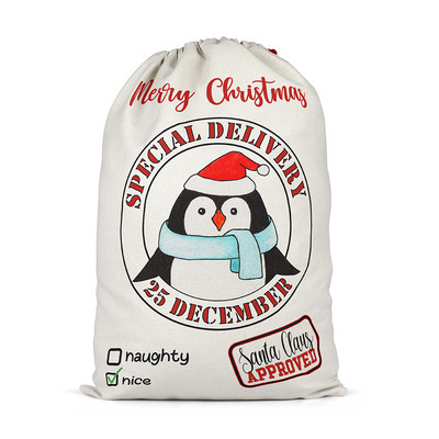 Božićne vrećice slatkiša Dječak Djevojčica Sretan Božić Elk Pas Poklon Čarapa Vrećica za naklonost Vrećica Konac Poklon Džep Dekoracija festivala