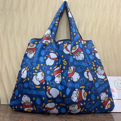 Nehéz, újrafelhasználható élelmiszerbolt táska Összehajtható bevásárlótáska, nagy, 50 font súlyú hordozható női válltáska Könnyű és tartós