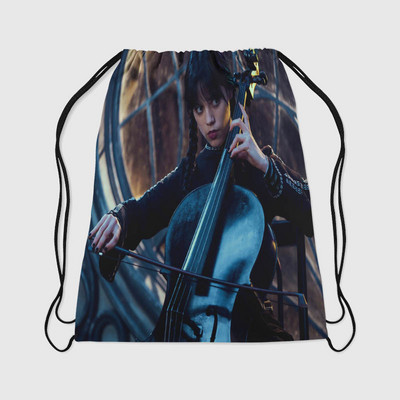 Wednesday Addams Ruksak Torbe s uzicom Ženske torbe za pohranu Gothic Girls Torba za rame Nevermore Academy for Travel Držač za cipele