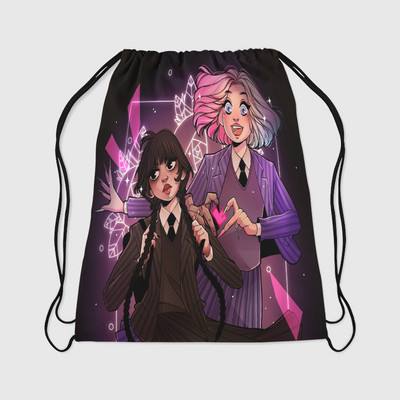 Wednesday Addams Ruksak Torbe s uzicom Ženske torbe za pohranu Gothic Girls Torba za rame Nevermore Academy for Travel Držač za cipele