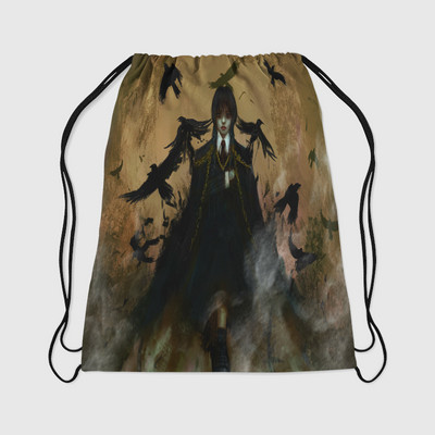 Wednesday Addams Ruksak Torbe s uzicom Ženske torbe za pohranu Gothic Girls Torba za rame Nevermore Academy for Travel Držač za cipele