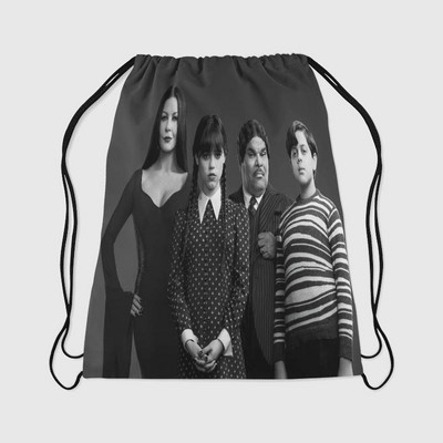 Wednesday Addams Ruksak Torbe s uzicom Ženske torbe za pohranu Gothic Girls Torba za rame Nevermore Academy for Travel Držač za cipele