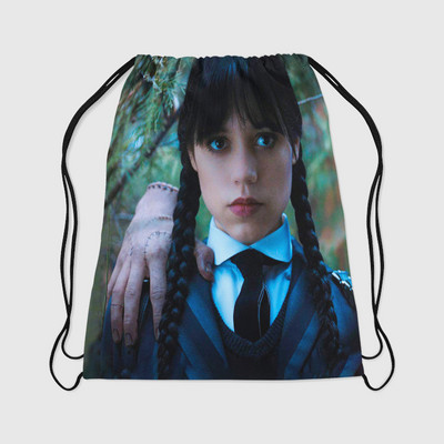 Wednesday Addams Ruksak Torbe s uzicom Ženske torbe za pohranu Gothic Girls Torba za rame Nevermore Academy for Travel Držač za cipele