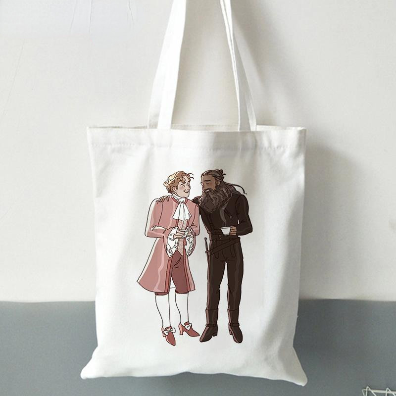 Naša zastava znači Death Cat Flag Ženske velike ručne torbe Platnena torba Estetika Torba za plažu Torbe za kupovinu Elegantne torbe za kupovinu preko ramena