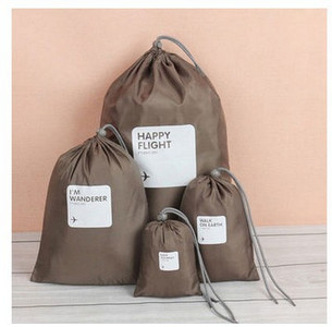 4kom/lot Set Putni pribor Muška i ženska Odjeća Klasificirani Organizatori Torbe za pakiranje Torbe za cipele Torba za prtljagu Veleprodaja