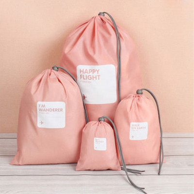 4kom/lot Set Putni pribor Muška i ženska Odjeća Klasificirani Organizatori Torbe za pakiranje Torbe za cipele Torba za prtljagu Veleprodaja