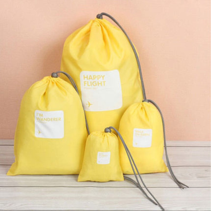 4kom/lot Set Putni pribor Muška i ženska Odjeća Klasificirani Organizatori Torbe za pakiranje Torbe za cipele Torba za prtljagu Veleprodaja