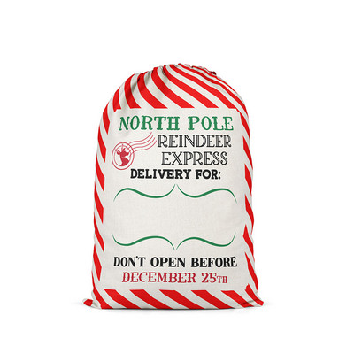 Božićni Elk Vrećica za poklon Dječak Djevojčica Party Bomboni Džep s uzicom Prilagodi Čestitka Sretan Božić Poklon Čarapa Shopping Mall