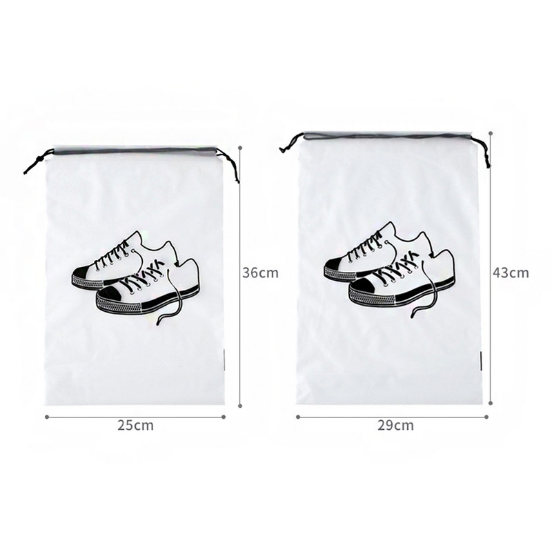 1 bucă geantă transparentă de depozitare cu șnur pentru haine, lenjerie de corp, pantofi, husă organizator, articole de toaletă de călătorie, geantă de depozitare cosmetice din desene animate