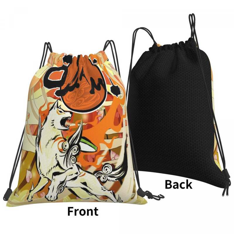 Okami Genti cu Snur Rucsaci Geanta Barbati Geanta Femeie Rucsaci Barbati Genti Personalizate Cu Logo