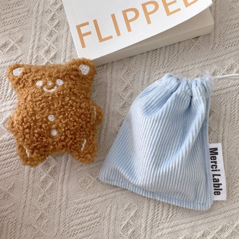 Geantă din velur cu șnur Koren, culoare solidă, căști, organizator de bijuterii, posetă cosmetică, ruj, pandantiv, ornamente, pungă de depozitare