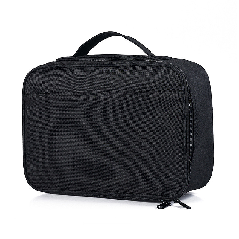 Bento Lunch Box Pick Kék Oxford vászonszigetelő csíkos dinoszaurusztáska Négyzet alakú diák ebédtáska férfiaknak