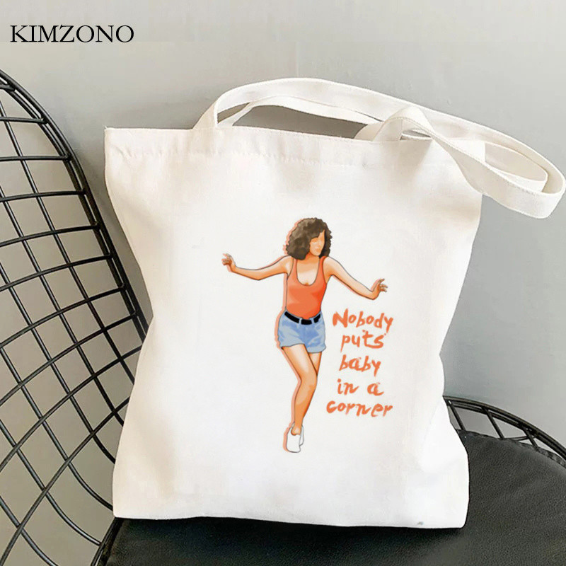 Dirty Dancing torba za kupovinu torba za recikliranje platnena torba za višekratnu upotrebu bolsa bolsas de tela velika torba boodschappentas sac cabas grab