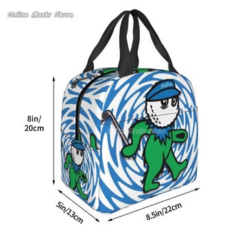 Malbon 7 Insulated Tote Golf Lunch Bag για γυναίκες Ανδρικά Επαναχρησιμοποιήσιμο Φορητό θερμικό κουτί για εργασία πικνίκ Ταξίδι One Size