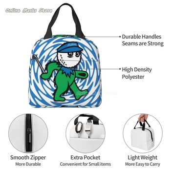 Malbon 7 Insulated Tote Golf Lunch Bag για γυναίκες Ανδρικά Επαναχρησιμοποιήσιμο Φορητό θερμικό κουτί για εργασία πικνίκ Ταξίδι One Size