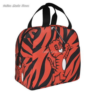 Malbon 7 Geantă de prânz de golf izolată pentru femei și bărbați, cutie frigorifică portabilă reutilizabilă pentru picnic, călătorie, mărime unică