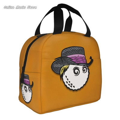 Malbon 7 Geantă de prânz de golf izolată pentru femei și bărbați, cutie frigorifică portabilă reutilizabilă pentru picnic, călătorie, mărime unică