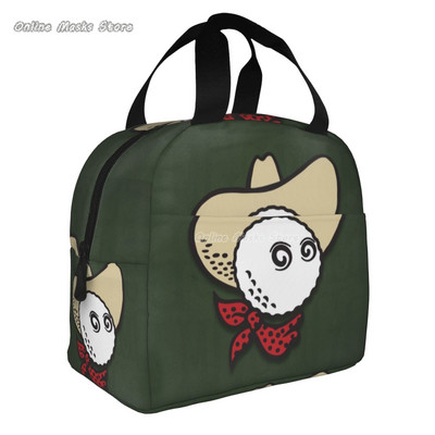 Malbon 7 Geantă de prânz de golf izolată pentru femei și bărbați, cutie frigorifică portabilă reutilizabilă pentru picnic, călătorie, mărime unică