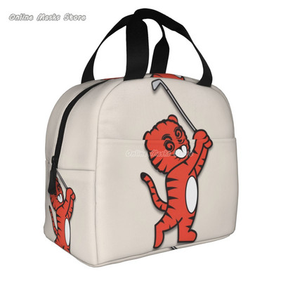 Malbon 7 Geantă de prânz de golf izolată pentru femei și bărbați, cutie frigorifică portabilă reutilizabilă pentru picnic, călătorie, mărime unică