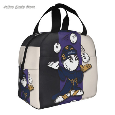 Malbon 7 Geantă de prânz de golf izolată pentru femei și bărbați, cutie frigorifică portabilă reutilizabilă pentru picnic, călătorie, mărime unică