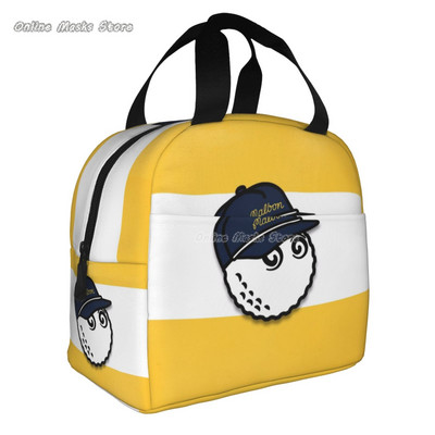 Malbon 7 Geantă de prânz de golf izolată pentru femei și bărbați, cutie frigorifică portabilă reutilizabilă pentru picnic, călătorie, mărime unică