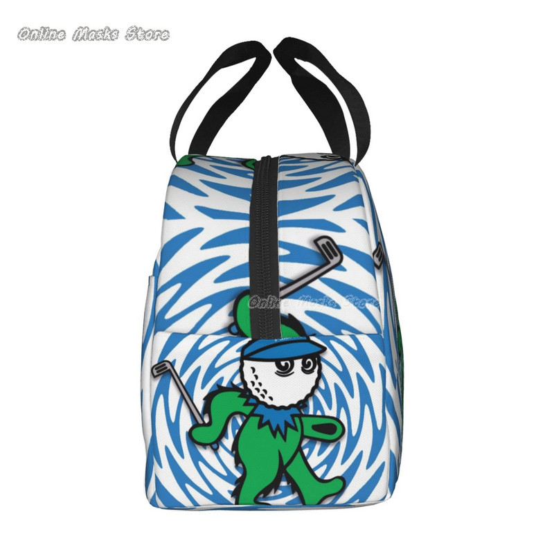 Malbon 7 Geantă de prânz de golf izolată pentru femei și bărbați, cutie frigorifică portabilă reutilizabilă pentru picnic, călătorie, mărime unică