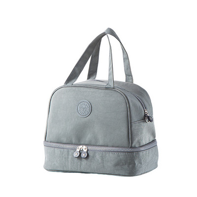 Női vastag termikus ebéddoboztáska iskolai utazáshoz, nagy kapacitású piknik Bento szigetelt hűtőtáskák élelmiszertartó tárolótáskák