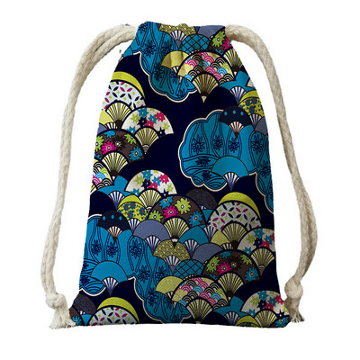 Bohemia Printing Moterų poliesterio virvių kuprinė Bid Pack Pass Travel Pack