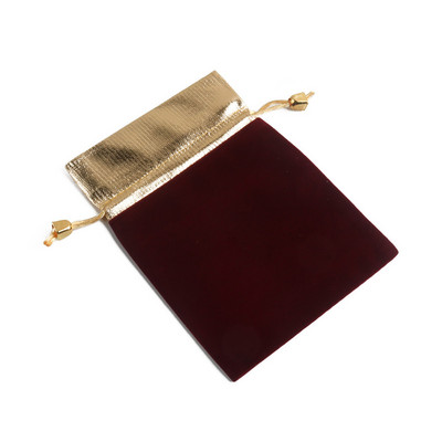 1kom Baršunasta vrećica Narukvica Vrećica za slatkiše Vrećice za pakiranje nakita Vrećica s vezicom za vjenčanje Poklon vrećica Festivalska božićna vrećica za pohranu darova