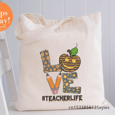 Hocus Pocus Graphic Hipster Cartoon Print Bevásárló Tote Bags Girls Package Hand Bag