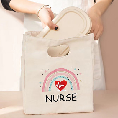 Dječja toplinska torba za ručak Platnena torba za piknik Prepuna hrane Rashladne torbe Putna medicinska sestra Izolirana kutija za večeru Tote Organizator Ženske torbice