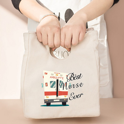 Dječja toplinska torba za ručak Platnena torba za piknik Prepuna hrane Rashladne torbe Putna medicinska sestra Izolirana kutija za večeru Tote Organizator Ženske torbice