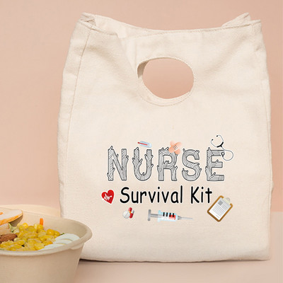 Dječja toplinska torba za ručak Platnena torba za piknik Prepuna hrane Rashladne torbe Putna medicinska sestra Izolirana kutija za večeru Tote Organizator Ženske torbice