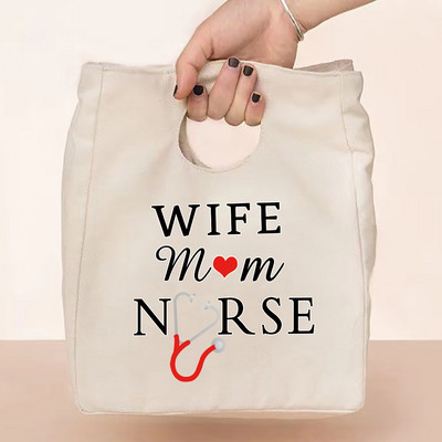 Dječja toplinska torba za ručak Platnena torba za piknik Prepuna hrane Rashladne torbe Putna medicinska sestra Izolirana kutija za večeru Tote Organizator Ženske torbice