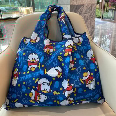 Geantă de mână reutilizabilă Geantă de cumpărături pliabilă, geantă mare de 50 de lire, geantă de protecție a mediului, geantă de umăr pentru femei, geantă ecologică 2021