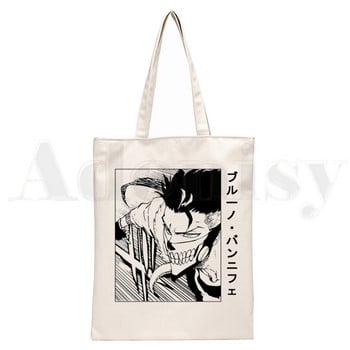 BLEACH Ιαπωνικό Anime Manga Ichigo Kuchiki Byakuya Τσάντες ώμου Casual Shopping Girls Handbag Γυναικεία Κομψή τσάντα από καμβά