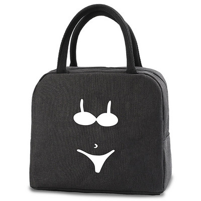 Torba za ručak za slatku torbu Izolirana kutija Torba za ručak za višekratnu upotrebu za žene Muškarci Posao Piknik Putovanje Poklon Škola Ured Posuda za ručak