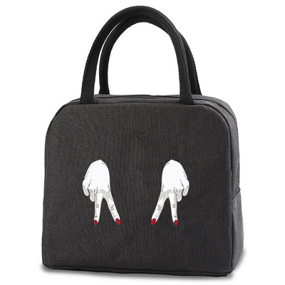 Torba za ručak za slatku torbu Izolirana kutija Torba za ručak za višekratnu upotrebu za žene Muškarci Posao Piknik Putovanje Poklon Škola Ured Posuda za ručak