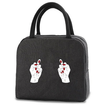 Torba za ručak za slatku torbu Izolirana kutija Torba za ručak za višekratnu upotrebu za žene Muškarci Posao Piknik Putovanje Poklon Škola Ured Posuda za ručak