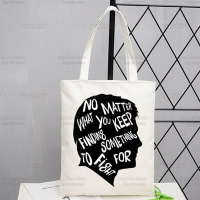 The Last of Us Shopper Bevásárlótáska Joel Ellie Tote válltáska Fireflies Vászontáskák Nagy fertőzött Stage 3 Firefly kézitáska