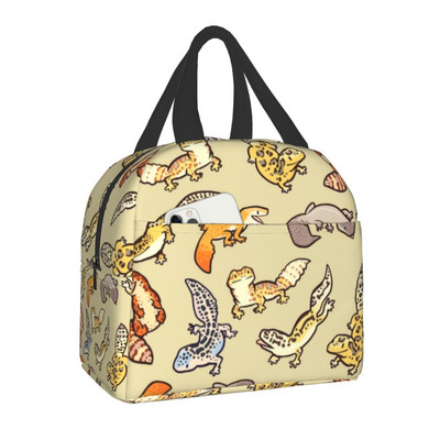 Cottagecore Aesthetic Cute Vintage Γυναικείες τσάντες με θερμομόνωση βατράχου και σαλιγκαριού Φορητό κουτί φαγητού αποθήκευσης γεύματος