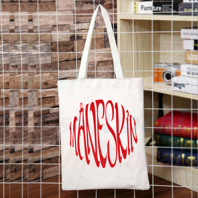 Maneskin Hip Hop Gothic Punk Rock Graphic Korėja Ulzzang Pirkėjų krepšys Drobinis krepšys Rankinės Moteriškas krepšys Harajuku Pečių krepšiai