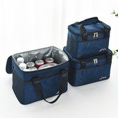 Zahusťte si čerstvé Bento obedové vrecko, prenosné vodotesné oxfordské plátno, pivo, jedlo, piknik, chladič, chladič, ľadový obal, úložné boxy