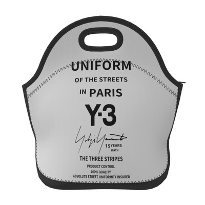 Προσαρμοσμένο Yohji Yamamoto Νεοπρένιο τσάντα μεσημεριανού γεύματος/κουτί μεσημεριανού γεύματος/τσάντες για μεσημεριανό γεύμα/τσάντες για πικνίκ μονωμένο Cooler Travel Organizer Σχολικό γραφείο εργασίας