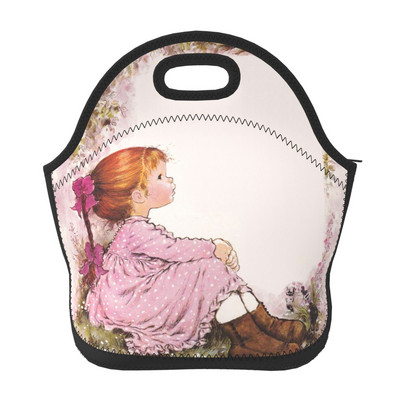 Sarah Kay Neoprenska torba za ručak/kutija za ručak/torba za ručak/torbe za piknik Izolirani hladnjak Organizator putovanja Školski radni ured